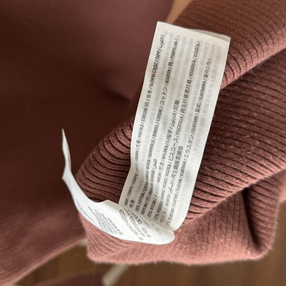 Brown Abercrombie & Fitch Women's Open-Back Midi Sweater Dress - Picture 6 of 7